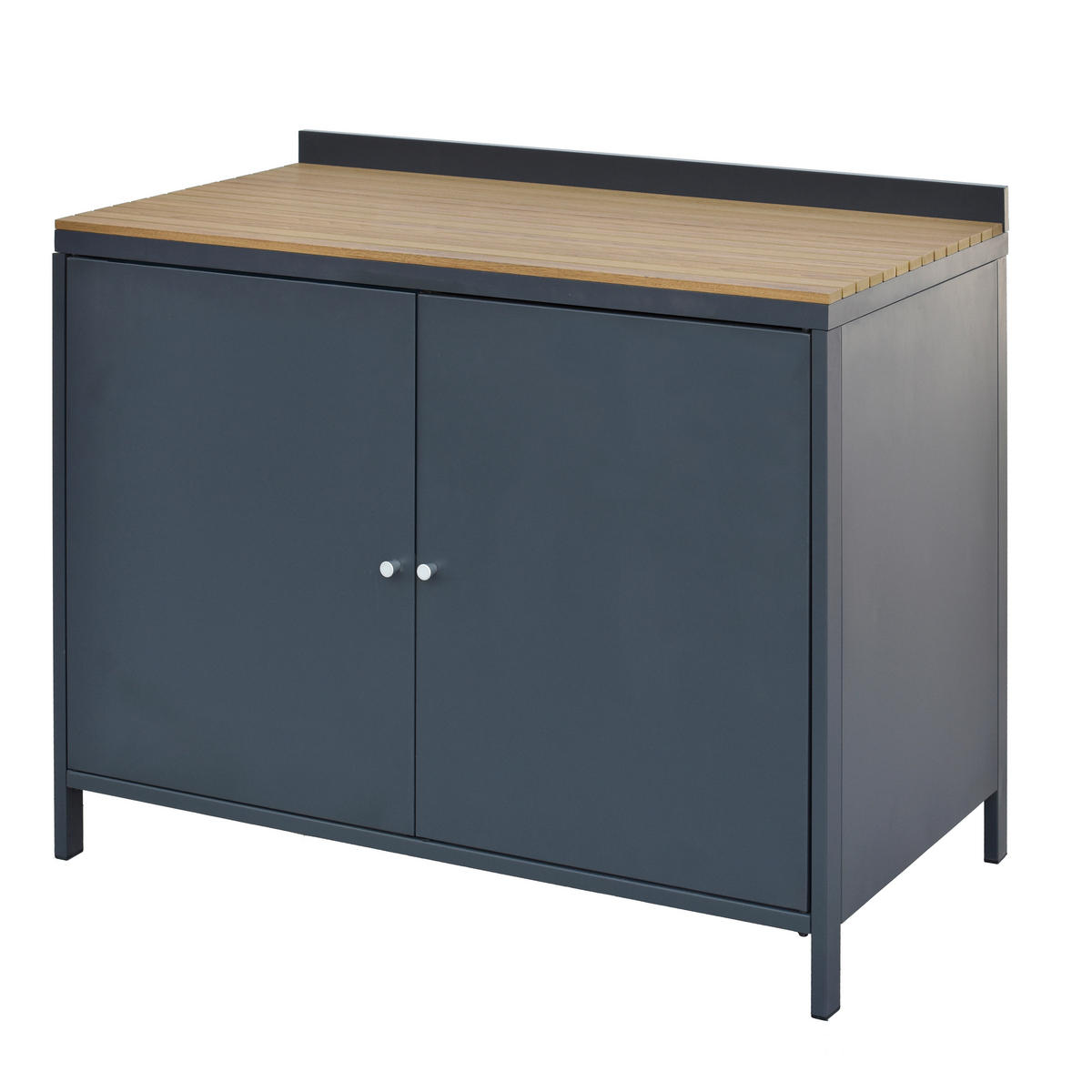 POCOline Outdoor-Küchenmodul anthrazit Aluminium B/H/L: ca. 110x89x61,5 cm Outdoor-Küchenmodul - natur/anthrazit (61,50/110,00/89,00cm) - POCOline