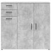 Kommode Multi-Stauraum Typ 33 Beton Optik B/H/T: ca. 120x115x40 cm Multi-Stauraum Typ 33 - Beton (120,00/115,00/40,00cm)