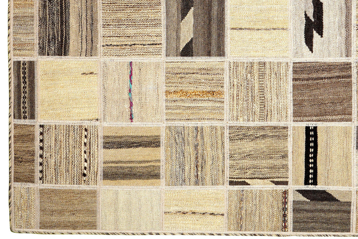 PersaTepp Teppich Kelim Tekkehdouz beige B/H/L: ca. 150x1x200 cm Kelim Tekkehdouz - beige (200,00/150,00/1,00cm) - PersaTepp