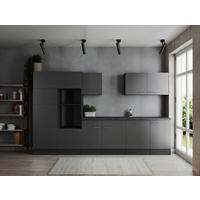 Küchenblock Oliver B/H/T: ca. 340x205x60 cm Oliver - granit/grau (340,00/205,00/60,00cm) - Respekta