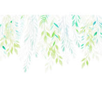 Komar Fototapete Summer Leaves B/L: ca. 350x250 cm Summer Leaves - (350,00/250,00cm) - Komar