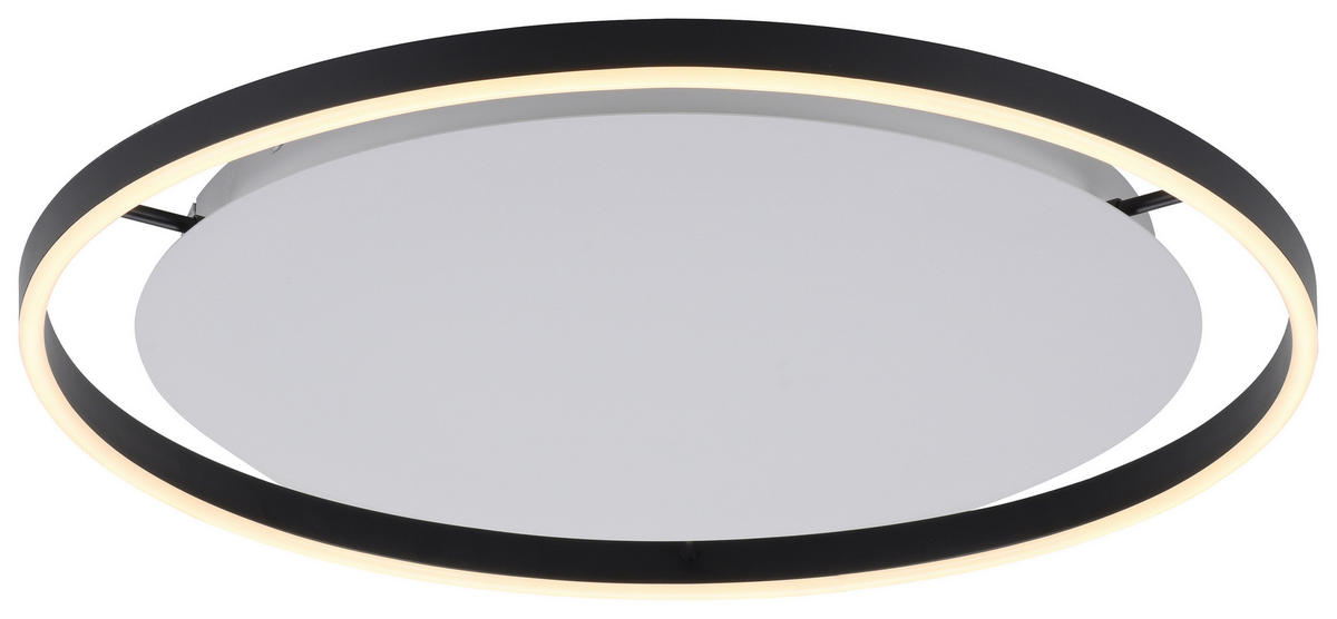 Just Light LED-Deckenleuchte RITUS 15392-13 weiß anthrazit Metall H/D: ca. 5,3x58,5 cm 1 Brennstellen RITUS - weiß/anthrazit (58,50/5,30cm) - Just Light