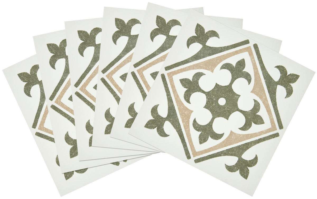 d-c-fix Wandfliese selbstklebend olive B/L: ca. 15,25x15,25 cm Wandfliesen_d-c-fix_selbstklebend - olive (15,25/15,25cm) - d-c-fix