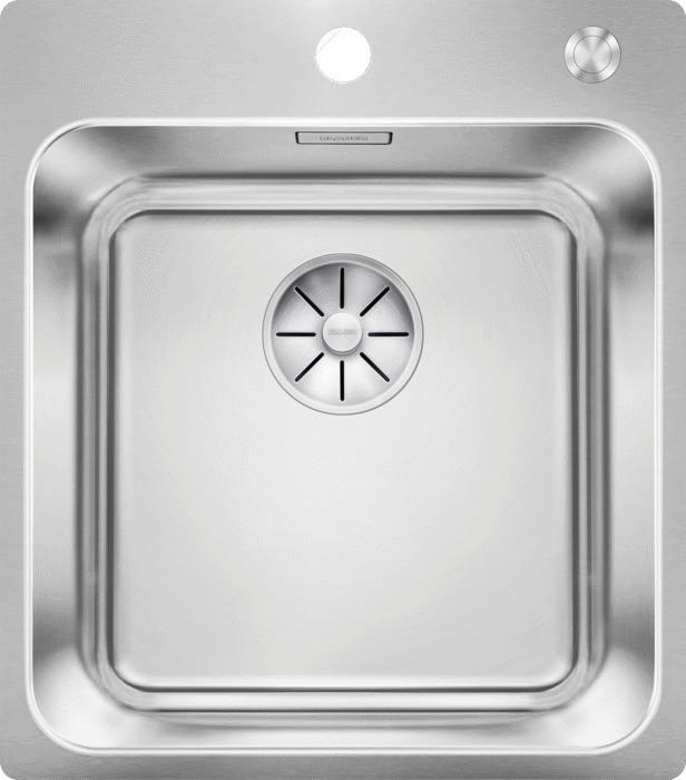 BLANCO Einbauspüle 526119 Edelstahl Edelstahl B/H/T: ca. 44x18,5x50 cm 526119 - Edelstahl (44,00/18,50/50,00cm) - BLANCO