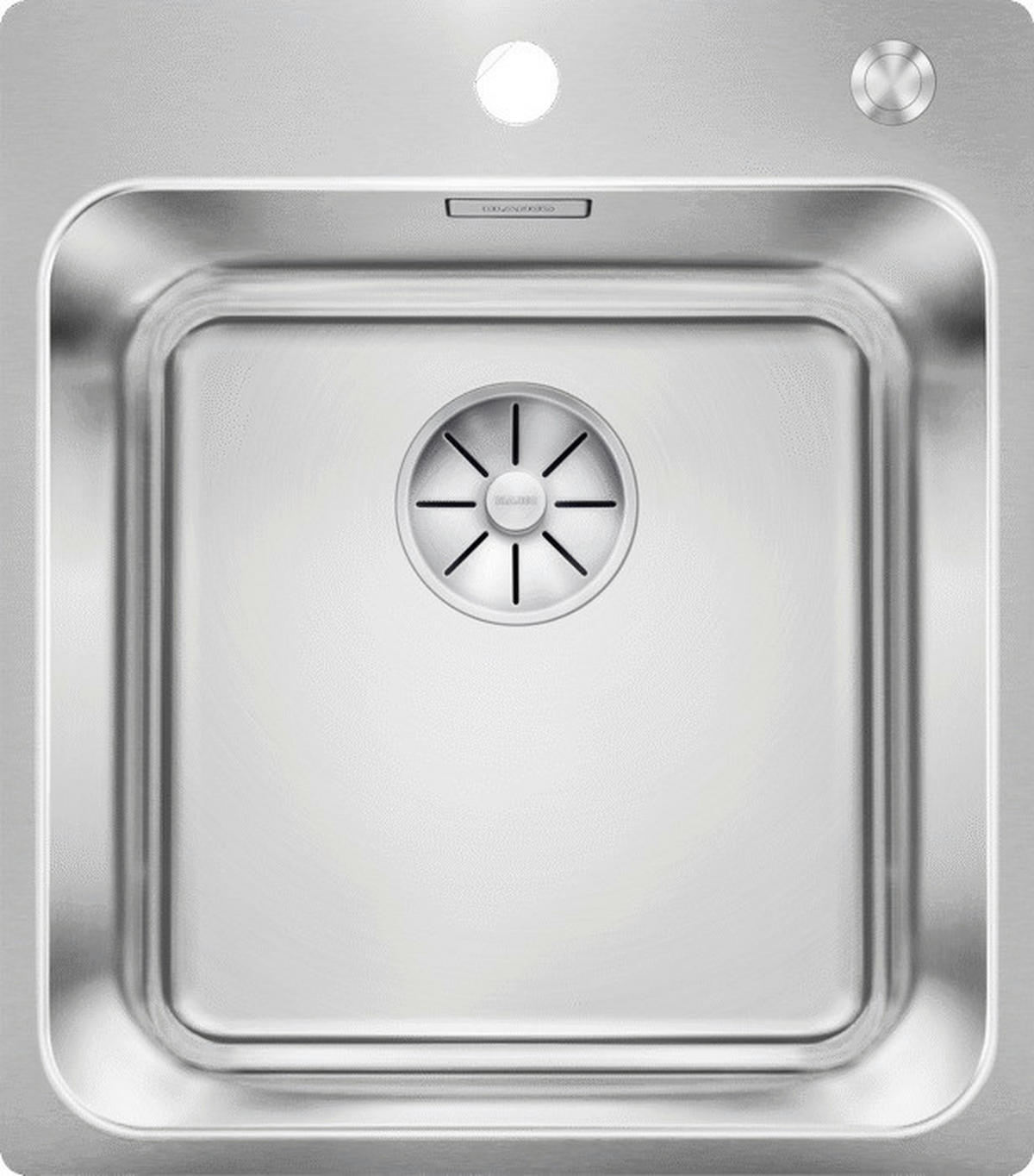 BLANCO Einbauspüle 526119 Edelstahl Edelstahl B/H/T: ca. 44x18,5x50 cm 526119 - Edelstahl (44,00/18,50/50,00cm) - BLANCO