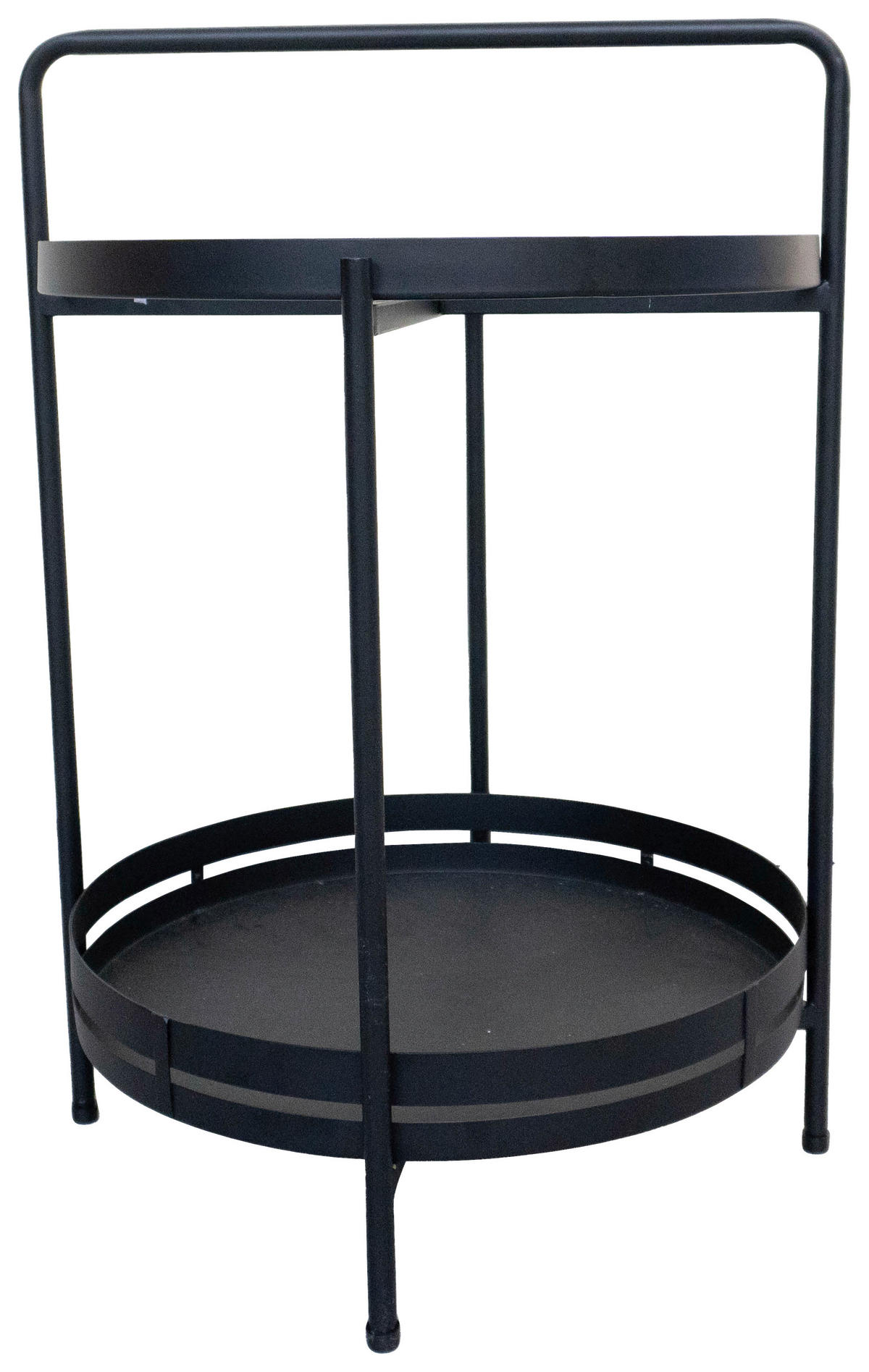Beistelltisch Sabine schwarz H/D: ca. 60x40 cm Sabine - schwarz (40,00/60,00cm)