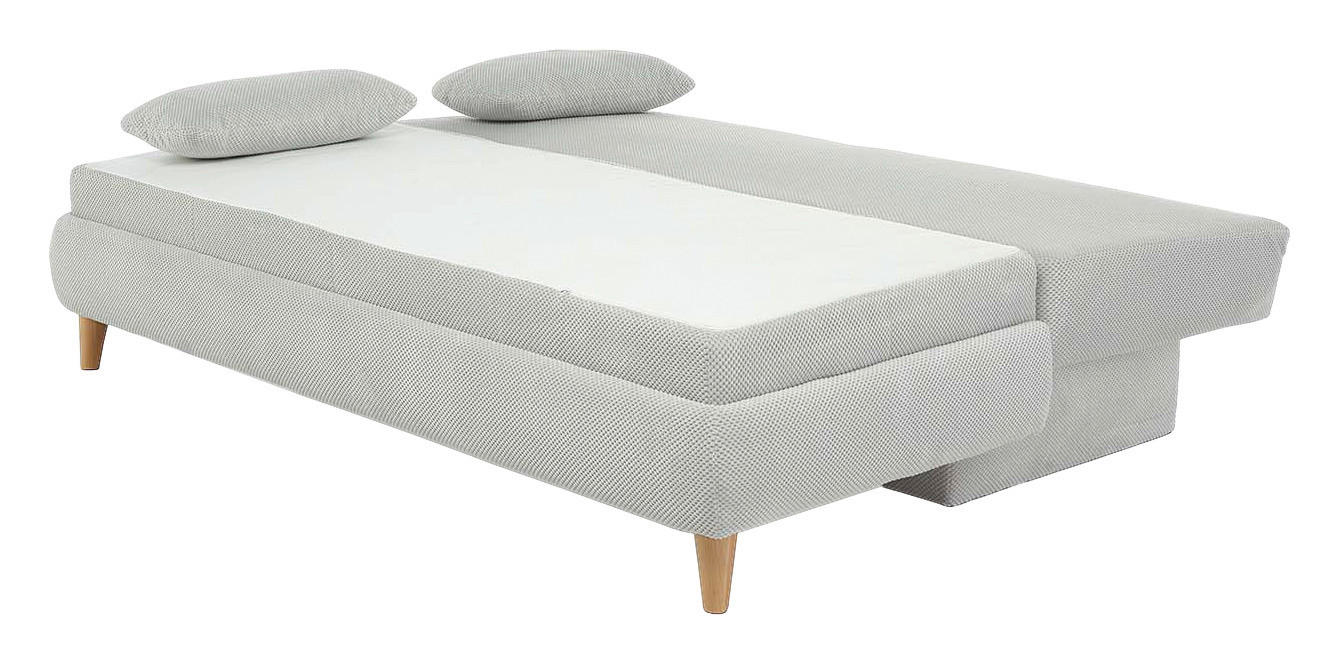 Dauerschlafsofa  hellbeige Maja_Dauerschlafsofa - hellbeige/buche (197,00/160,00cm)