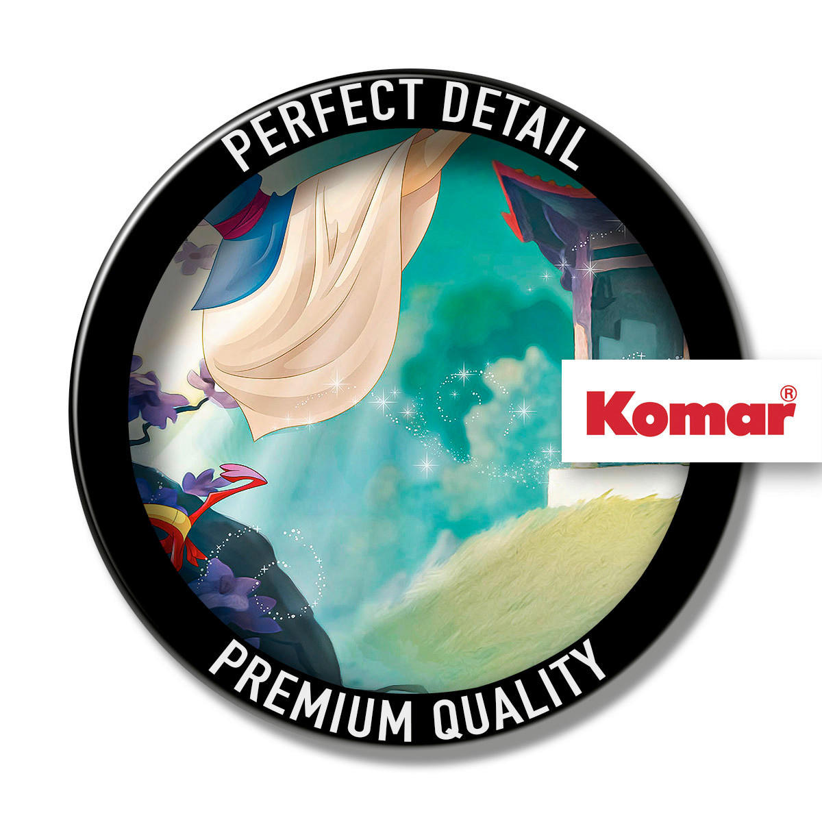 Komar Fototapete Mulan B/L: ca. 200x250 cm Mulan - (200,00/250,00cm) - Komar