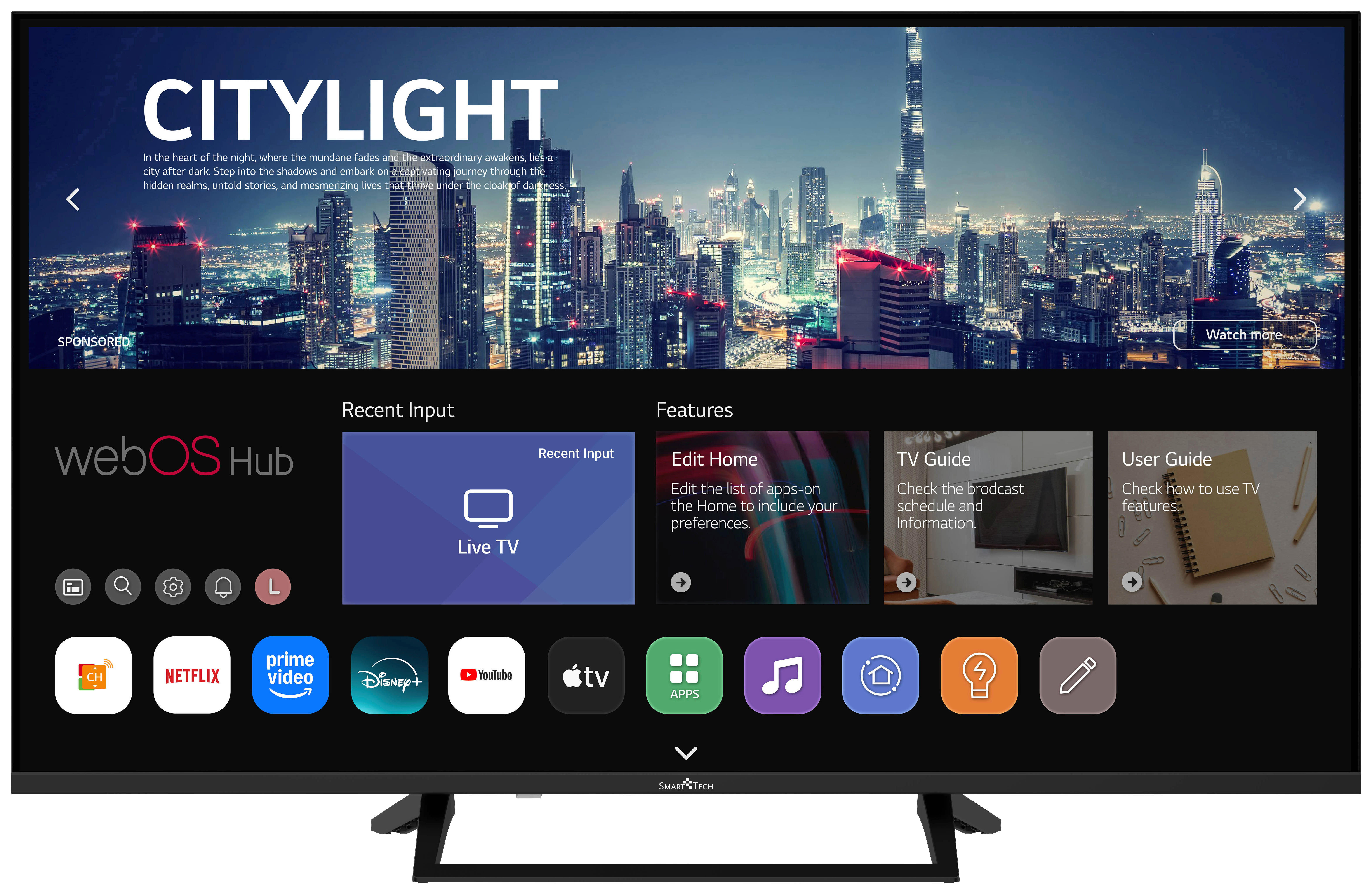 Smart-Tech LED-TV 43FW01V1 LED-TV_43"_FHD_43FW01V1_SmartTech - Smart-Tech