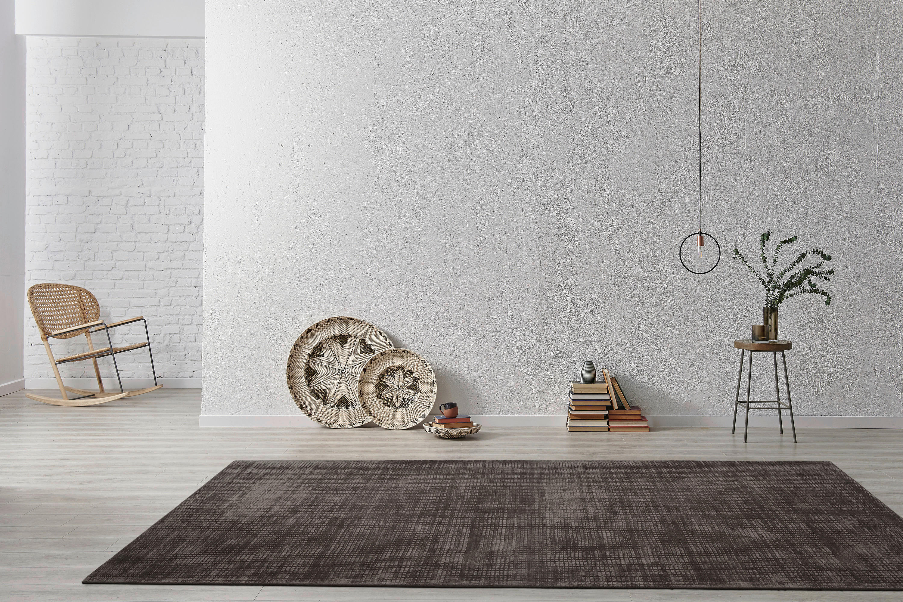 360Living Teppich Bridget braun B/L: ca. 120x170 cm Bridget - braun (120,00/170,00cm) - 360Living