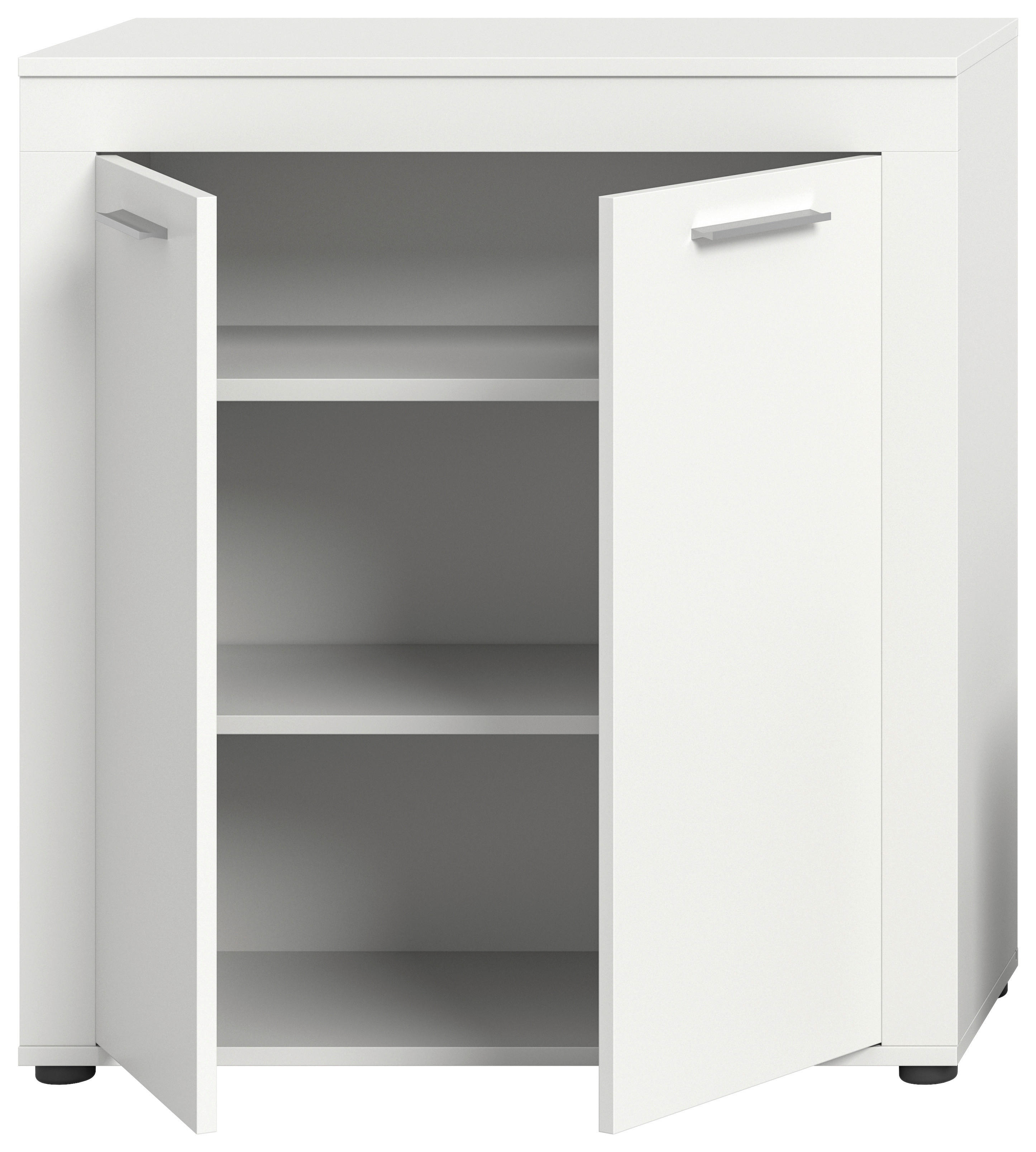 Thumbnail - Highboard Jam weiß B/H/T: ca. 80x88x35 cm