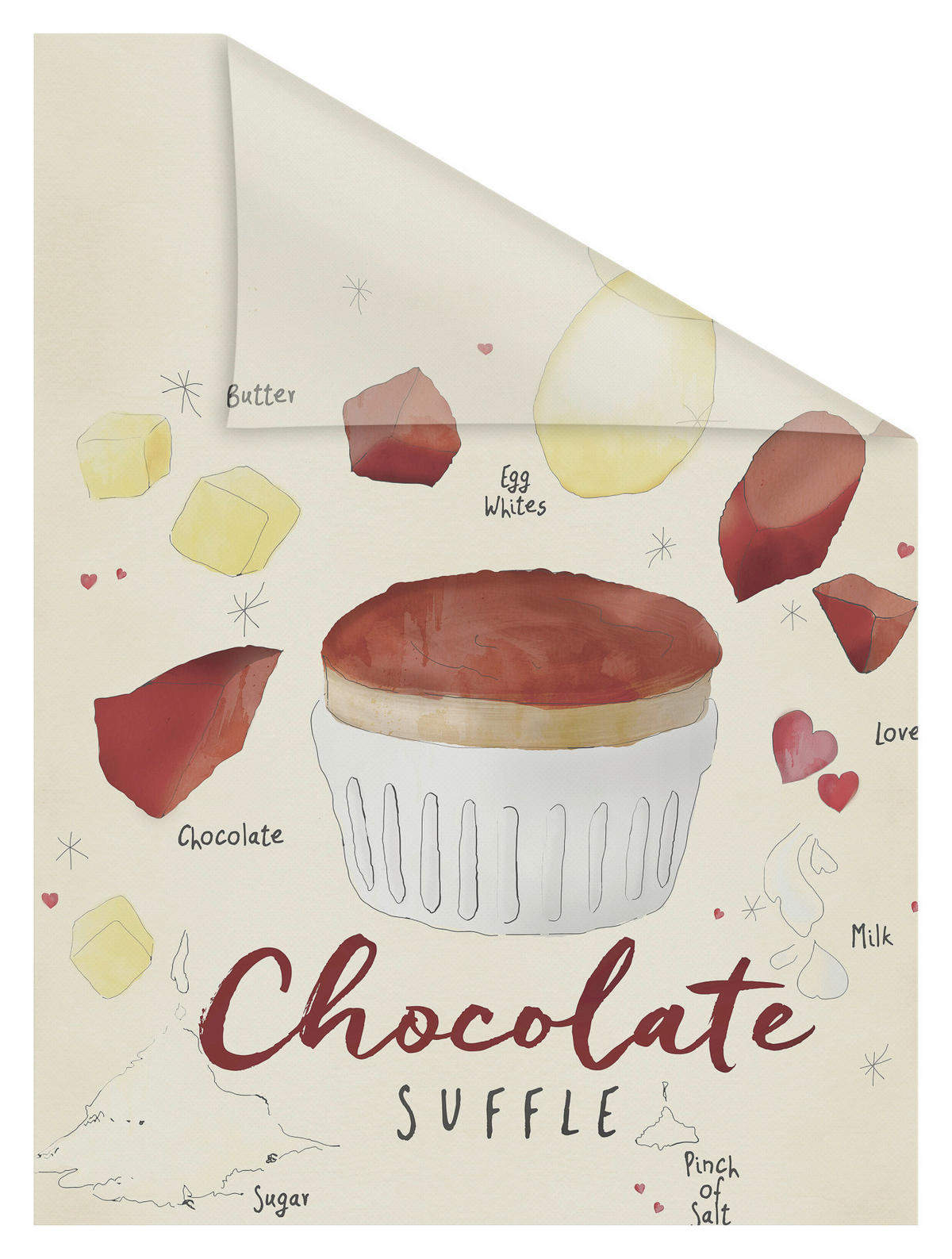 LICHTBLICK Fensterfolie Chocolate  Chocolate beige braun B/L: ca. 50x100 cm Chocolate - beige/braun (50,00/100,00cm) - LICHTBLICK