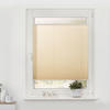 Spannplissee creme B/L: ca. 45x130 cm Plissee_Klemmfix - creme (45,00/130,00cm) - LICHTBLICK