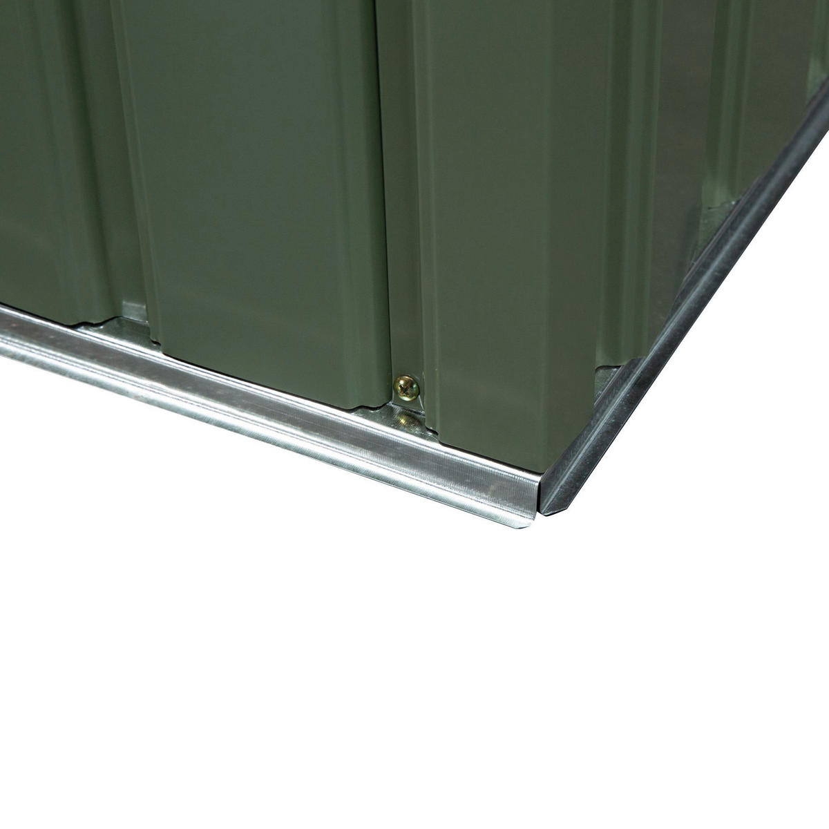 Outsunny Gartenschrank grün Stahl B/H/T: ca. 277x173x130 cm Gartenschrank mit Schiebetür - grün (277,00/173,00/130,00cm) - Outsunny