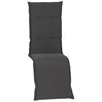 Beo Relaxauflage Tartu dunkelgrau Polyester B/H/L: ca. 46x8x171 cm Tartu - dunkelgrau (171,00/46,00/8,00cm) - Beo