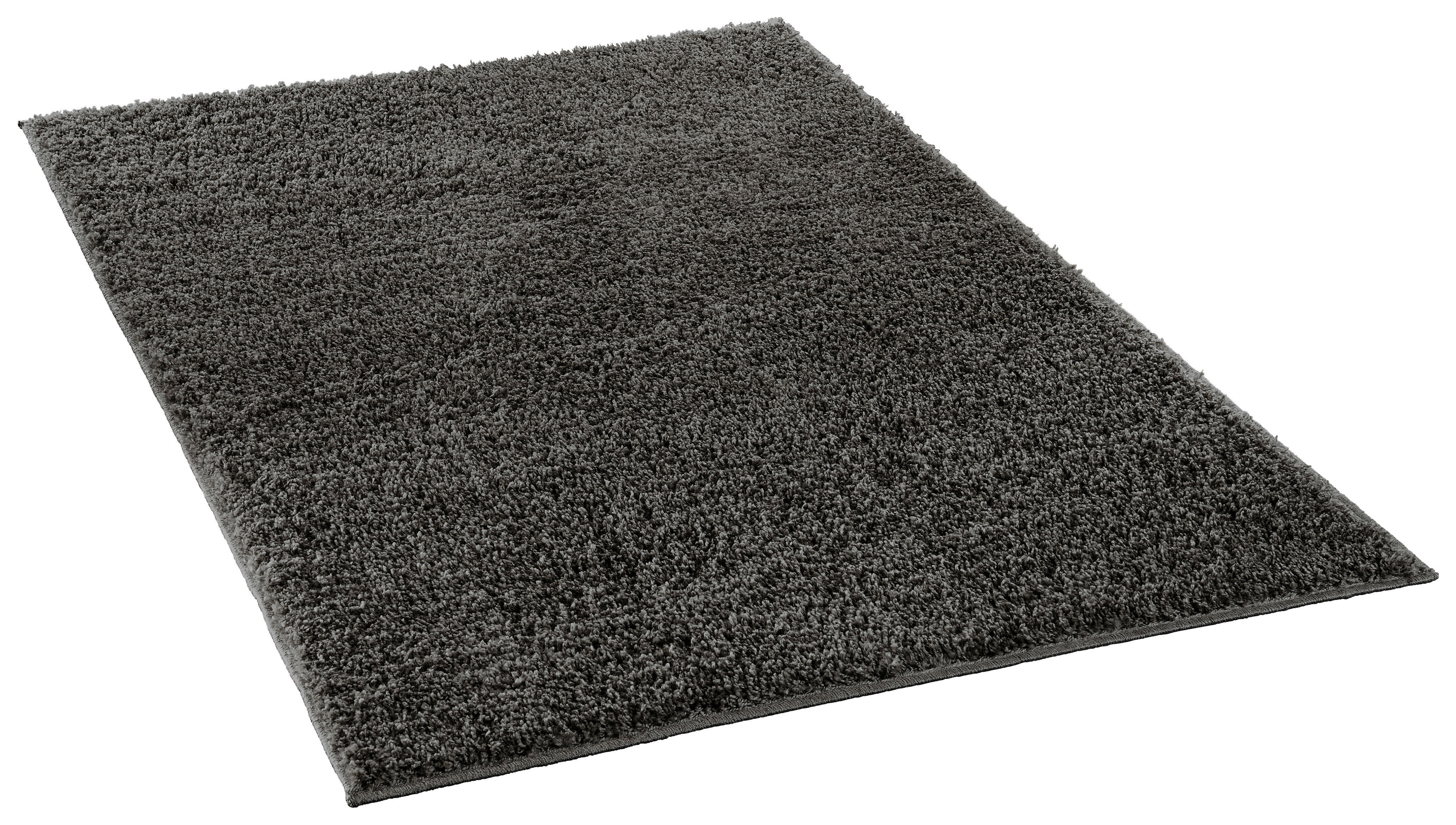 Hochflorteppich Smile anthrazit B/L: ca. 80x150 cm Smile - anthrazit (80,00/150,00cm)