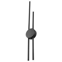 Lamkur LED-Wandleuchte LANA 47461 schwarz Metall H/L: ca. 80x12 cm 1 Brennstellen Lana - schwarz (12,00cm) - Lamkur