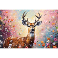 Keilrahmenbild Tiere B/H: ca. 90x60 cm Keilrahmenbild 60x90cm - (90,00/60,00cm)