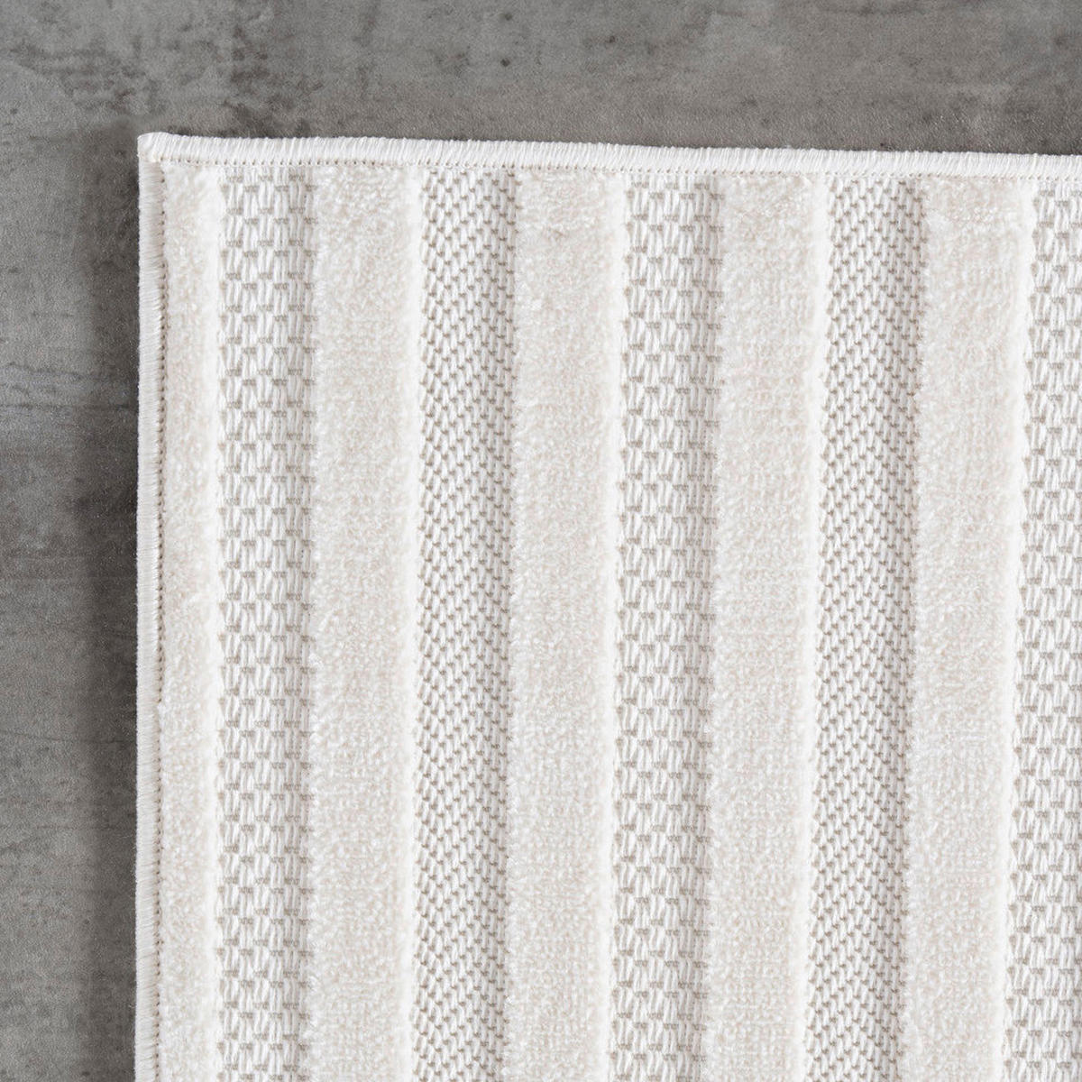 Ayyildiz Kurzflorteppich DOHA creme B/L: ca. 200x290 cm DOHA - creme (200,00/290,00cm) - Ayyildiz