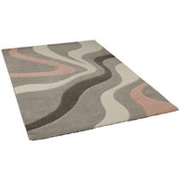 Webteppich Casino grau B/L: ca. 200x290 cm Casino - rosa/grau (200,00/290,00cm)