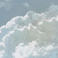 Komar Fototapete Vintage Clouds B/L: ca. 250x250 cm Vintage Clouds - (250,00/250,00cm) - Komar