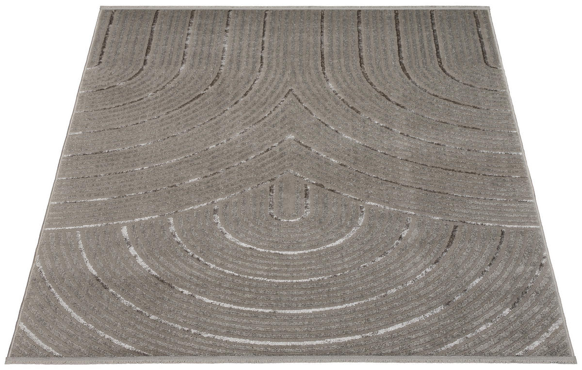 Webteppich Monte grau B/L: ca. 160x230 cm Monte - grau (160,00/230,00cm)