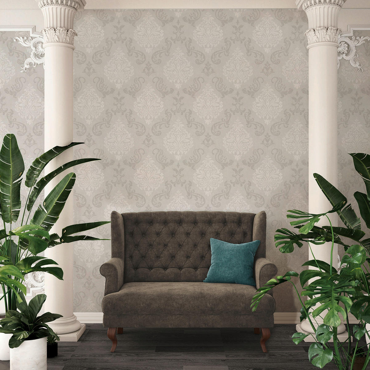 A.S.Creation Vliestapete Memory 3 Barock creme B/L: ca. 53x1005 cm Memory 3 - creme (53,00/1005,00cm) - A.S.Creation