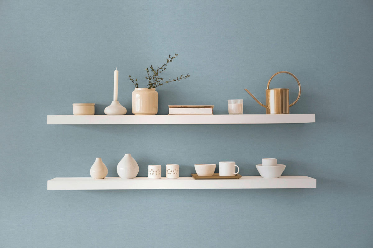 A.S.Creation Vliestapete blau B/H/D: ca. 53x1005x9 cm Vliestapete - blau (9,00/1005,00cm) - A.S.Creation