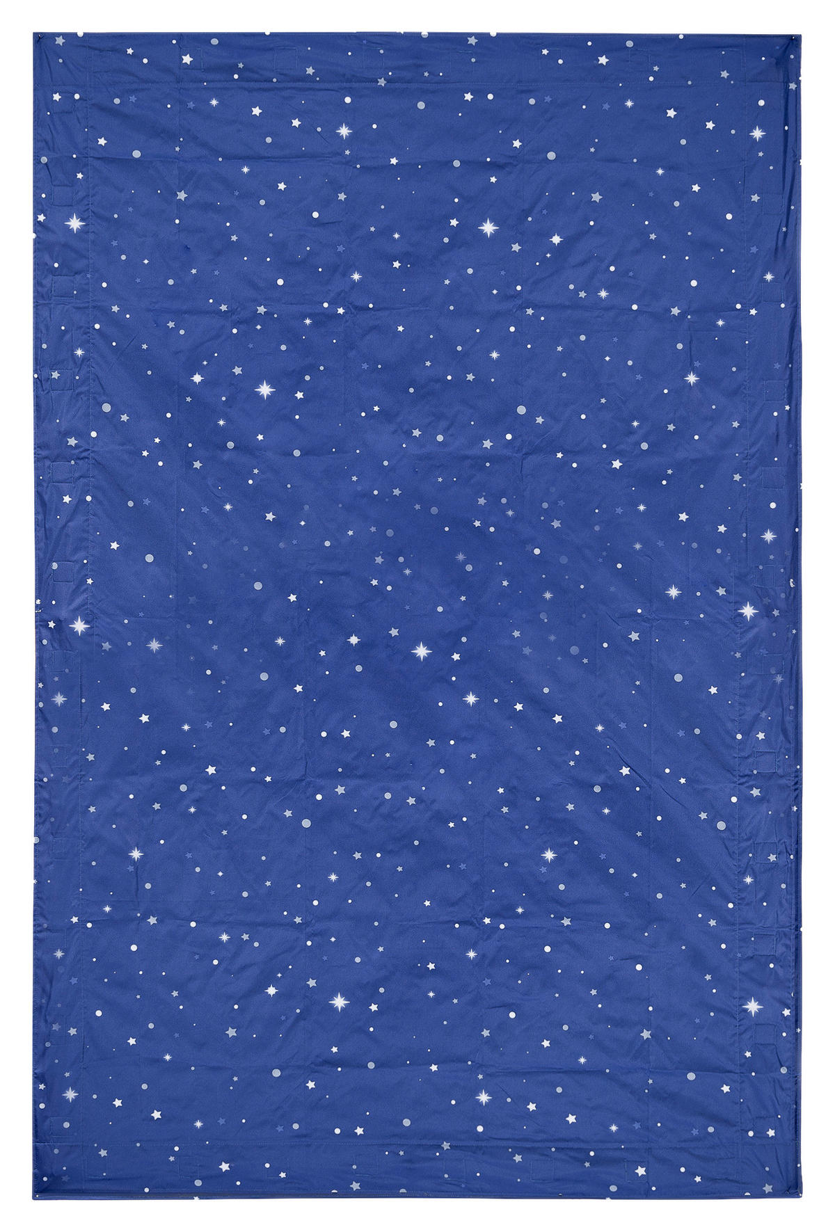 Verdunklungsvorhang blau B/L: ca. 130x200 cm Reiseverdunklungsvorhang_Haftfix - blau (130,00/200,00cm) - LICHTBLICK
