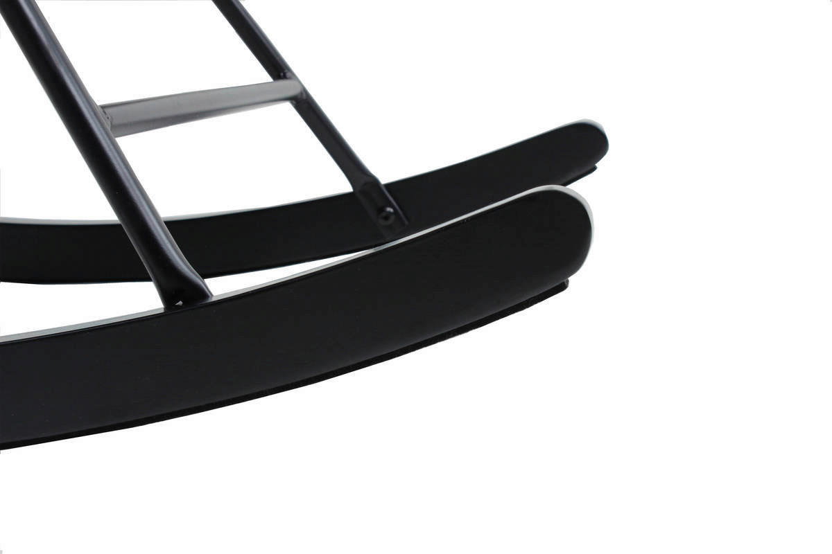 Schaukelstuhl Melorie 100 grau B/H/T: ca. 86x95x65 cm Melorie 100 - schwarz/grau (86,00/95,00/65,00cm) - 360 Living