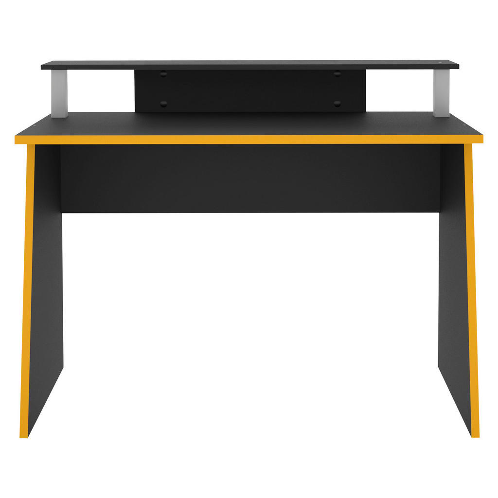 Thumbnail - Gaming-Schreibtisch anthrazit orange B/H/T: ca. 117x93x50 cm