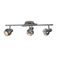 Näve Leuchten LED-Wand- Deckenleuchten NV1117642 Chrom Glas B/H/T: ca. 55x8x14 cm 3 Brennstellen Boccia - Chrom (55,00/8,00/14,00cm) - Näve Leuchten