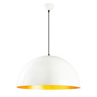 Opviq Pendelleuchte Berceste weiß Metall B/H/T/L/D: ca. 60x126x60x60x60 cm E27 1 Brennstellen Berceste - weiß (60,00/60,00/126,00cm) - Opviq