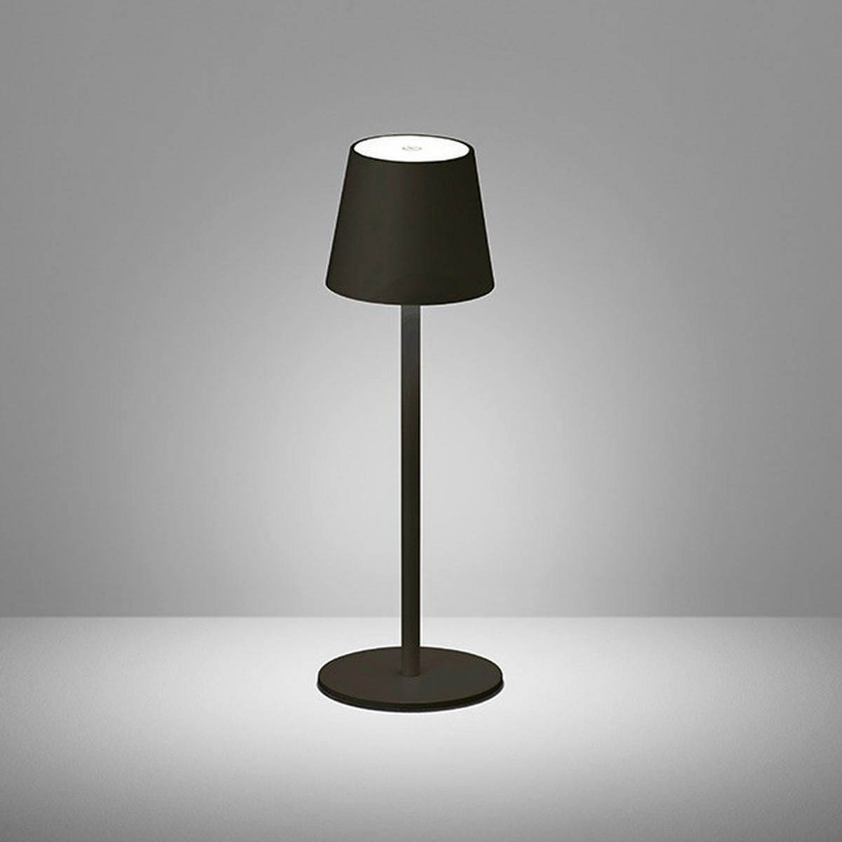 easy! by FHL Tischleuchte 850210 Tropea schwarz Metall H/D: ca. 38x12 cm 1 Brennstellen Tropea - schwarz (12,00/38,00cm) - easy! by FHL
