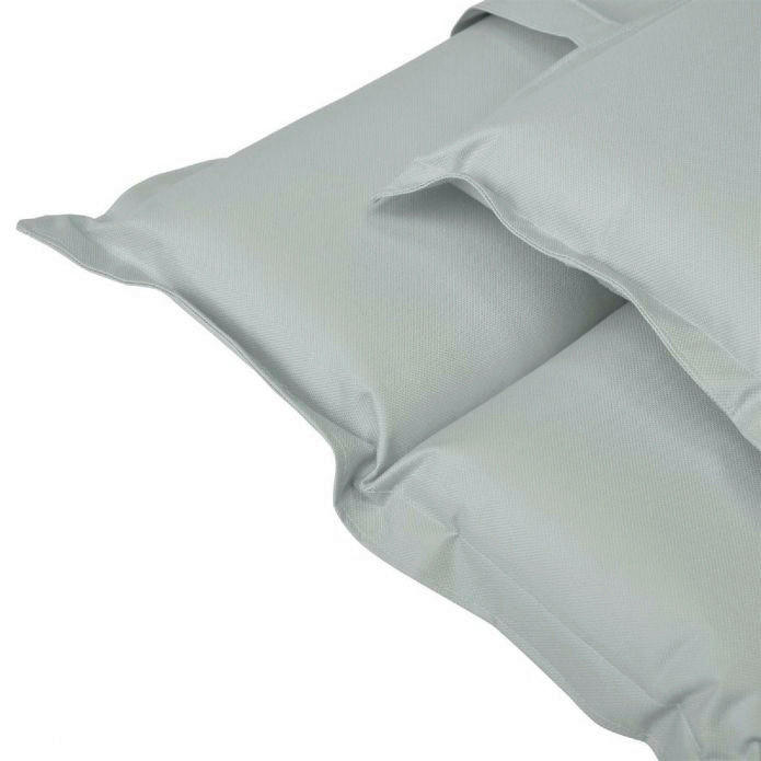 VCM Liegenauflage 2er Set grau Polyester B/H/L: ca. 60x6x190 cm 2er Set - grau (190,00/60,00/6,00cm) - VCM