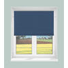 Thermo Klebe-/Klemmrollo Verdunklungsqualität blau B/L: ca. 60x150 cm Rollo-Thermo-VD_Klebe/Klemm - blau (60,00/150,00cm) - Boviva
