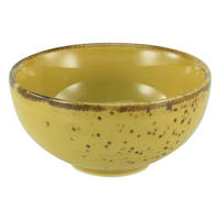 CreaTable Schalen-Set NATURE COLLECTION curry Steinzeug D: ca. 8 cm NATURE COLLECTION - curry (8,00cm) - CreaTable