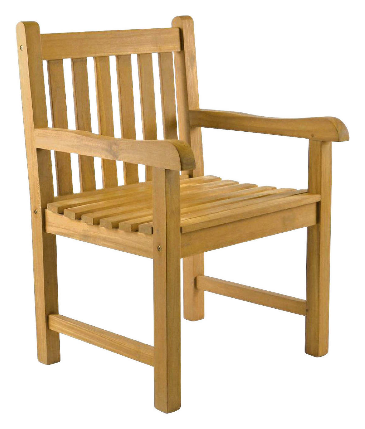 VCM Gartenstuhl hellbraun Teakholz B/H/T: ca. 60x91x62 cm Gartenstuhl - hellbraun (60,00/91,00/62,00cm) - VCM