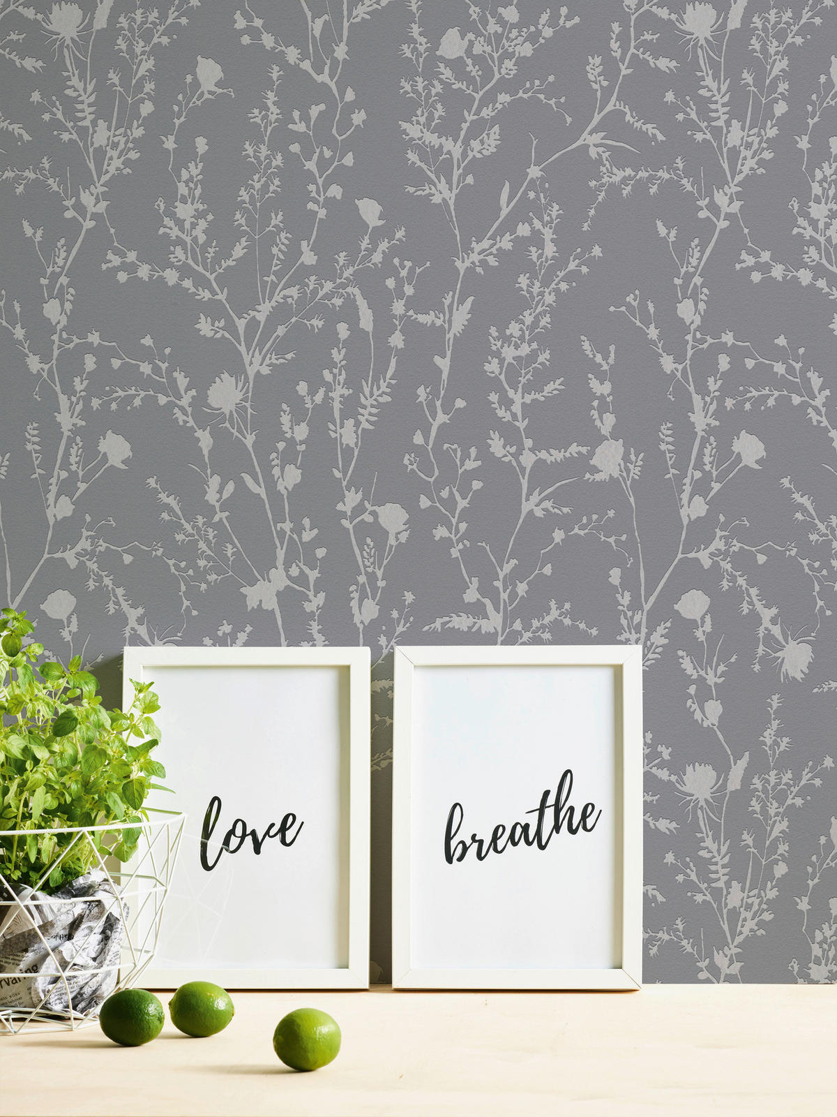 A.S.Creation Vliestapete silber B/H/D: ca. 53x1005x8,3 cm Vliestapete - silber (8,30/1005,00cm) - A.S.Creation