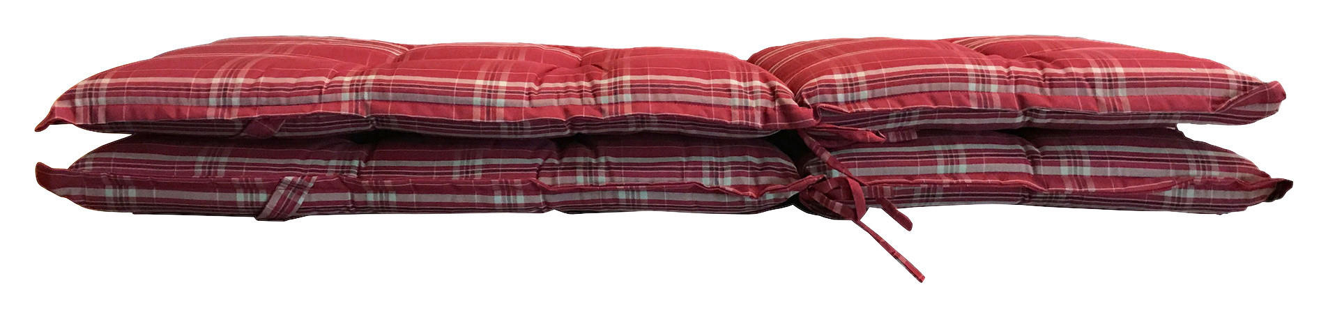 Grasekamp Auflage für Hochlehner Rubin Polyester-Mischgewebe B/H/L: ca. 52x6x119 cm 2er Set Auflage_Hochlehner - Rubin (119,00/52,00/6,00cm) - Grasekamp