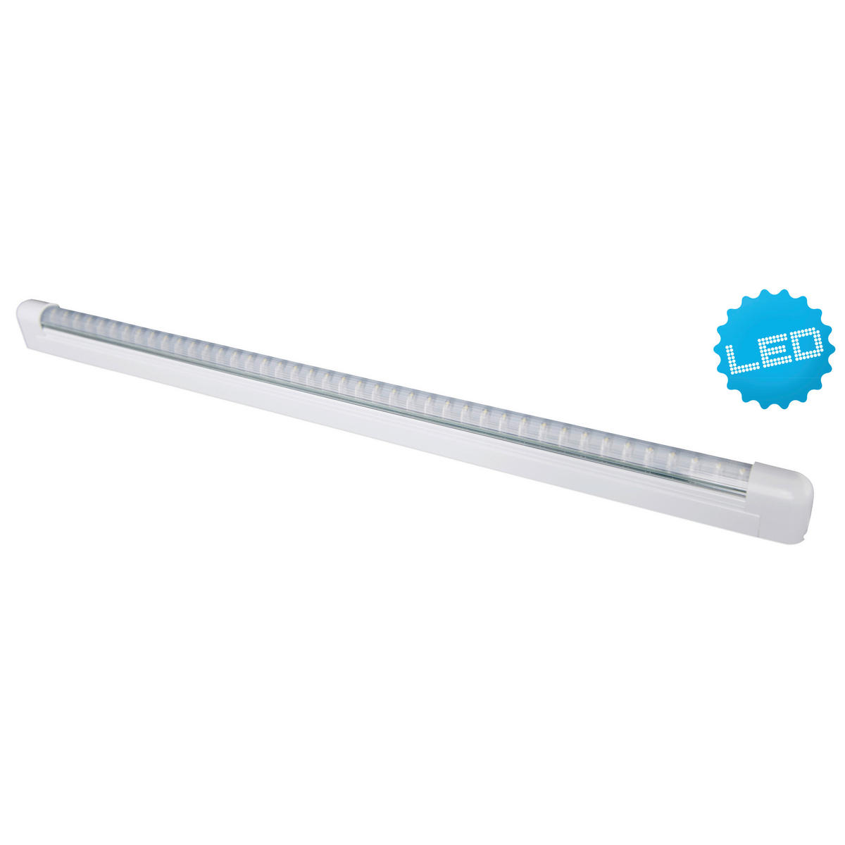 Näve Leuchten LED-Aufbauleuchte weiß Kunststoff B/H/T: ca. 56,5x3,8x2,1 cm LED-Aufbauleuchte - weiß (56,50/3,80/2,10cm) - Näve Leuchten