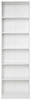 Regal Peggy 7 weiß B/H/T: ca. 58x200x28 cm Peggy 7 - weiß (58,00/200,00/28,00cm)