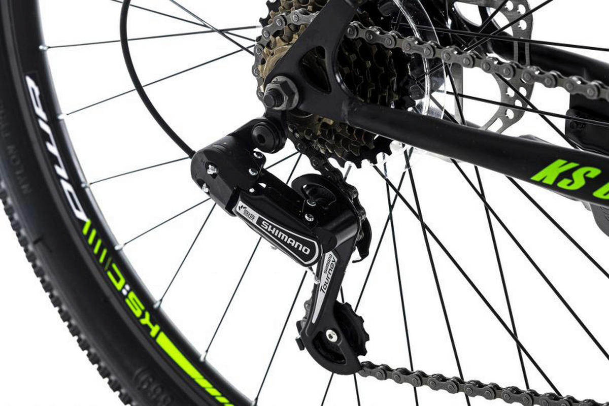 KS-Cycling Mountain-Bike KS886M KS886M 26 Zoll Rahmenhöhe 50 cm 21 Gänge schwarz schwarz ca. 26 Zoll KS886M - schwarz/grün - KS-Cycling