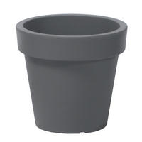 Prosperplast Pflanztopf Lofly steingrau Kunststoff H/D: ca. 46x49 cm Lofly - steingrau (49,00/46,00cm) - Prosperplast