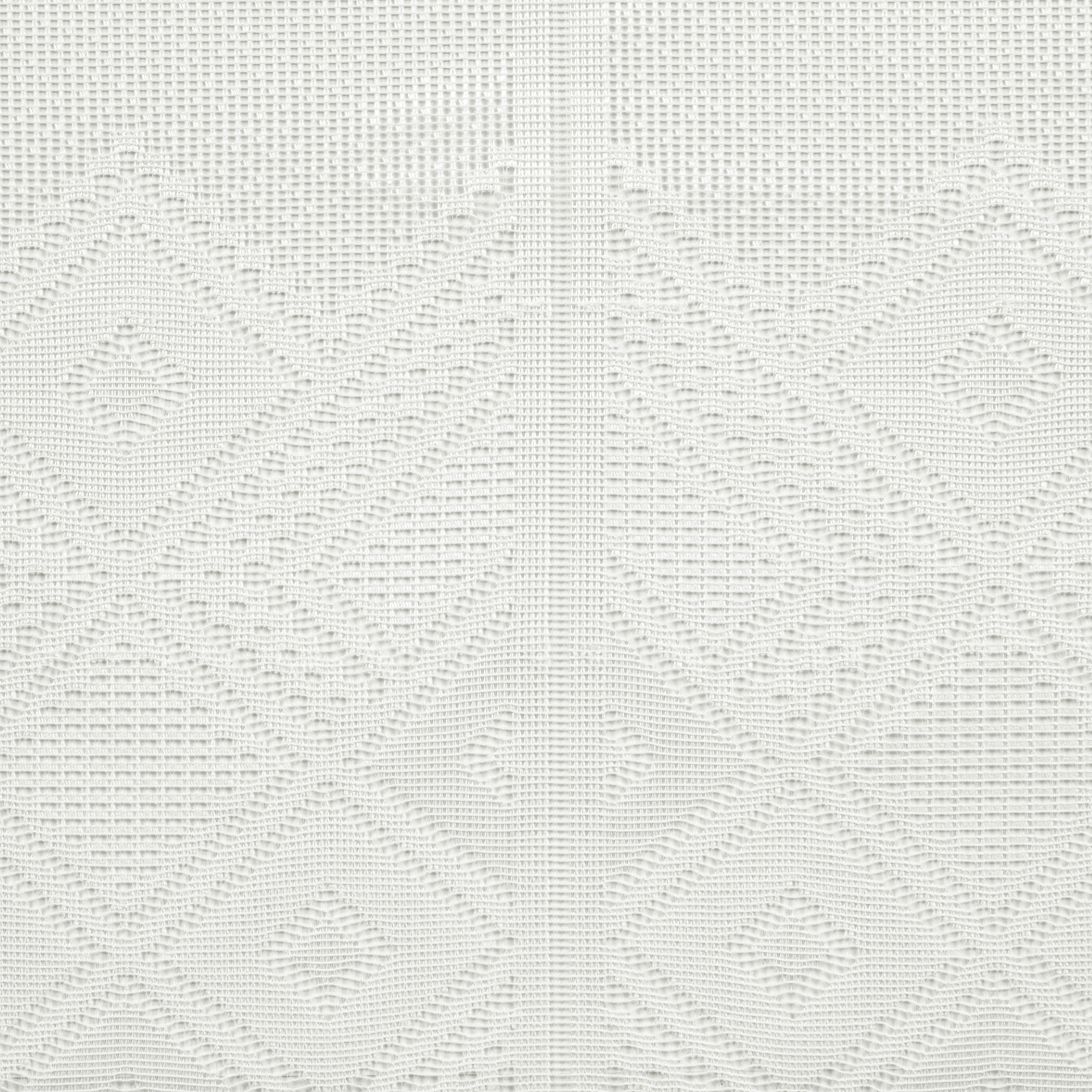 Scheibengardinen-Meterware weiß H: ca. 90 cm Scheibengardine Jacquard - weiß (90,00cm)