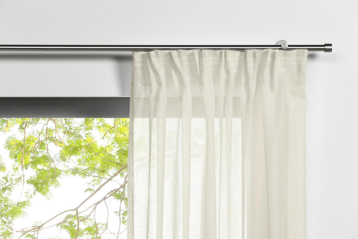 Kombivorhang PURE ecru B/L: ca. 135x245 cm PURE - ecru (135,00/245,00cm)