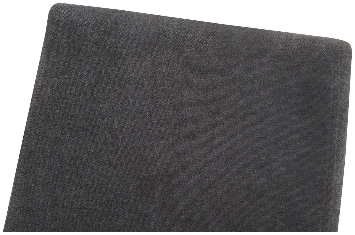 Schwingstuhl Noemi grau Microfaser B/H/T: ca. 44x96x57 cm Noemi - schwarz/grau (44,00/96,00/57,00cm)