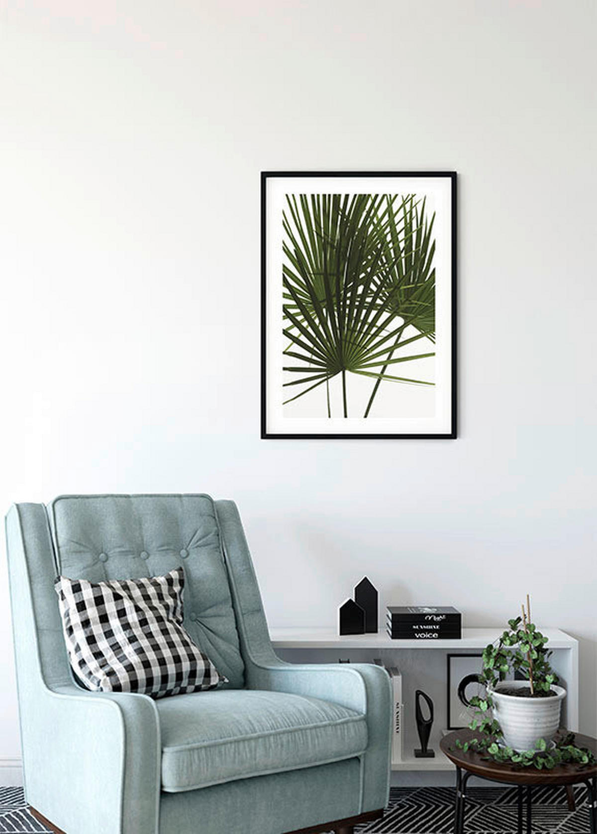 Komar Poster Palmtree Leaves Pflanzen B/L: ca. 30x40 cm Palmtree Leaves - (30,00/40,00cm) - Komar