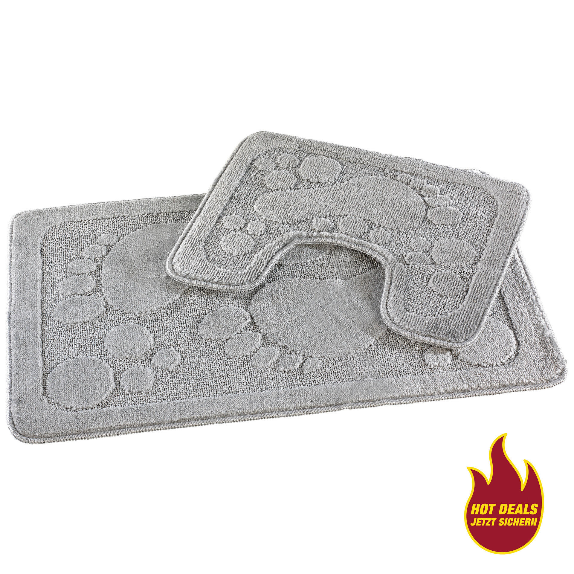 Sensation Badgarnitur Füße Füße - silber (50,00/80,00cm) - Sensation