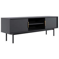 TV-Lowboard VIVA schwarz B/H/T: ca. 154x53,5x39 cm VIVA - schwarz (154,00/53,50/39,00cm) - WIPMEB